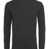 Light crew sweatshirt - Black - S