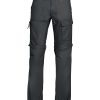2-in-1 multi-pocket trousers - Black - 2XL