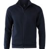 Eaton – premium double-faced sweatshirt - Navy - 2XL