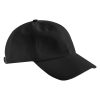 EarthAware® organic cotton studio cap - Black - One size