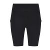 Women’s recycled tech shorts - Jet Black - S