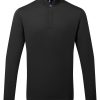 Essential Coolchecker® long sleeve chef’s shirt - Black - XS