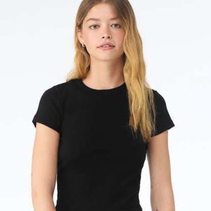 Women’s micro rib baby t-shirt