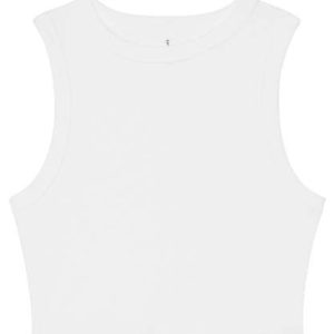 Women’s micro rib muscle crop tank