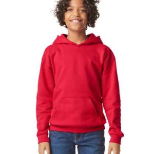 Softstyle™ midweight fleece youth hoodie