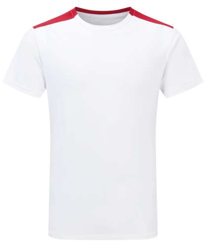 White/Fire Red