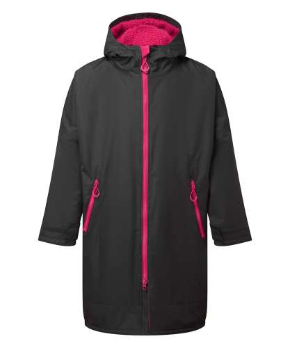 Charcoal/Hot Pink